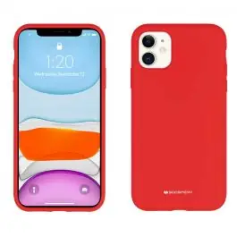 Coque iPhone 11 Pro Max Silicone Case Goospery MERCURY Rouge Achat Immédiat