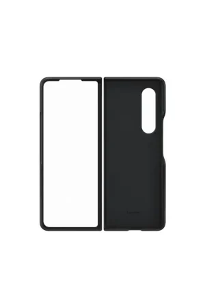 Expédition Rapide Coque Samsung Galaxy Z Fold 3 en Cuir Noir Samsung