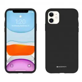 Coque iPhone 11 Pro Silicone Case Goospery MERCURY Noir Achetez Aujourd’hui