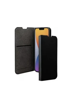 Achetez Aujourd’hui Etui Folio Wallet iPhone 14 Noir - Fermeture avec languette aimantée Bigben