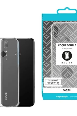 Achat Immédiat Coque Softgel Transparente pour Huawei Y7 (2019)