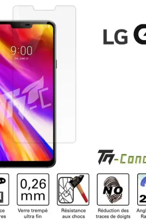 Livraison Gratuite LG G7 (ThinQ) - Vitre de Protection Standard Premium - TM-Concept® - Verre trempé