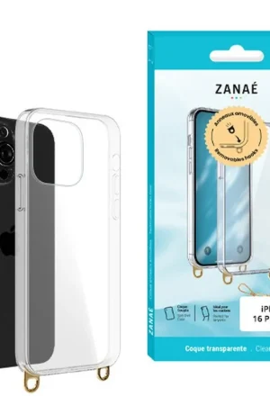 Commander Maintenant Coque transparente avec anneaux pour iPhone 16 Pro Max