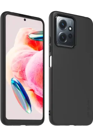 Dernier Modèle Coque TPU noir pour Redmi Note 12 4G
