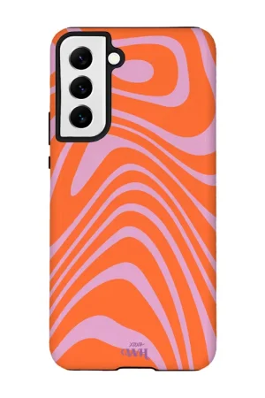 xoxo Wildhearts Coque Samsung Galaxy S22 Plus - Boogie Wonderland Orange Petit Prix