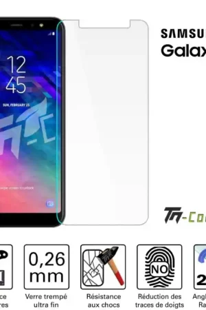Samsung Galaxy A6 (2018) - Vitre de Protection Standard Premium - TM-Concept® - Verre trempé Pas Cher