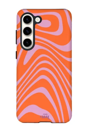 Populaire xoxo Wildhearts Coque Samsung Galaxy S24 - Boogie Wonderland Orange