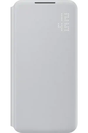 Folio Samsung G S22+ 5G LED View Cover Gris Clair Livraison Gratuite