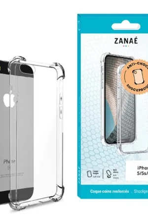 Achetez Aujourd’hui Coque transparente en silicone pour iPhone 5/5s/SE