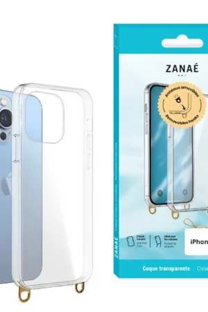 Promotion Coque transparente iPhone 13 Pro avec anneaux
