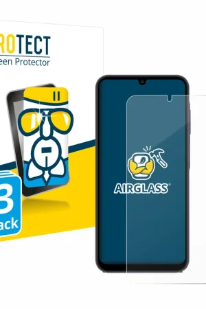 Vente Flash 3 Pièces BROTECT AirGlass Protection d'écran en verre pour Samsung Galaxy A25 5G