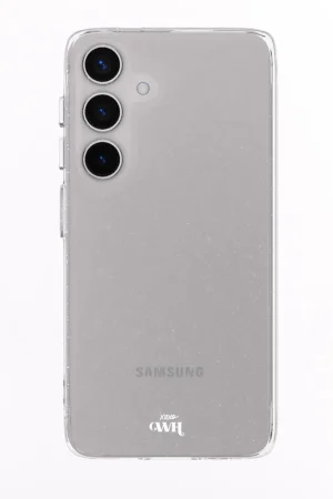xoxo Wildhearts Coque Samsung Galaxy S25 Plus TPU pailleté (transparent) Soldes