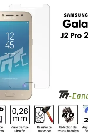 Samsung Galaxy J2 (2018) - Vitre de Protection Standard Premium - TM-Concept® - Verre trempé Vente Directe