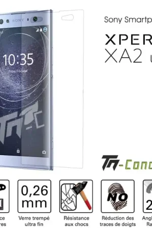 Acheter Direct Sony Xperia XA2 Ultra - Vitre de Protection Standard Premium - TM-Concept® - Verre trempé