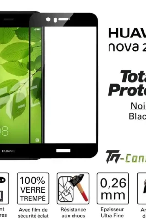 Top Vente Huawei Nova 2 Plus - Vitre de Protection - Total Protect - TM-Concept® - Verre trempé