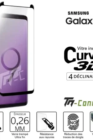 Bon Marché Samsung Galaxy S9 - Verre trempé 3D Curved - TM-Concept®