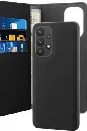 copie de Folio 2 en 1 Samsung G A33 5G Coque Magnétique Noir Puro Vente Flash