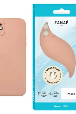 Prix Promo Coque Zanae Color iPhone 11 Rose