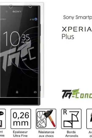 Top Vente Sony Xperia XA1 Plus - Vitre de Protection Standard Premium - TM-Concept® - Verre trempé