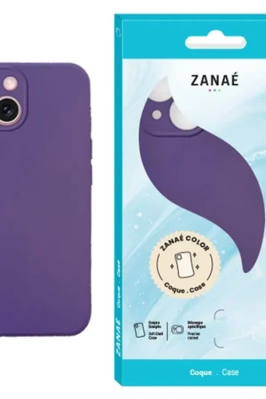 Top Vente Coque Zanae Color iPhone 11 Violet Foncé