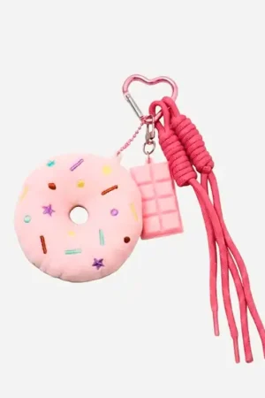 Seulement Aujourd’hui Charm Porte-clés Donut – Breloque pour Cordon Téléphone