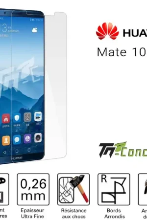 Huawei Mate 10 Pro - Vitre de Protection Standard Premium - TM-Concept® - Verre trempé Retour Gratuit