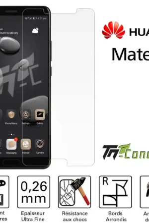 Huawei Mate 10 - Vitre de Protection Standard Premium - TM-Concept® - Verre trempé Quantité Limitée
