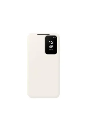 Folio Samsung Galaxy S23 5G Clear View Cover Crème Samsung Seulement Aujourd’hui