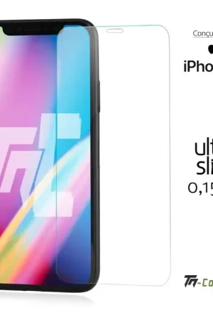 Authentique Apple iPhone X - Verre trempé Ultra Slim 0,15 mm - TM-Concept®