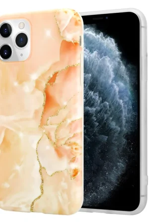Authentique ShieldCase Coque iPhone 11 Pro Max Peachy Dreamy Marble