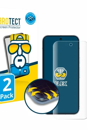 2 Pièces BROTECT Flex Full-Cover film de protection pour Google Pixel 10 Pro Meilleur Prix