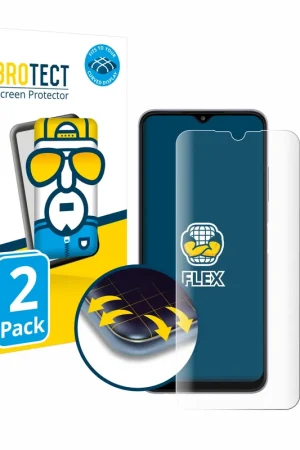 Offre Spéciale 2 Pièces BROTECT Flex Full-Cover film de protection pour Samsung Galaxy A22 5G