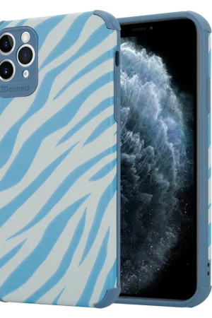 Prix Choc ShieldCase Coque iPhone 11 Pro Max Zebre (bleu)