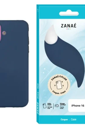 Achat Immédiat Coque Zanae Color iPhone 16 Plus Marine