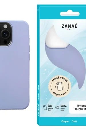 Soldes Coque Zanae Color iPhone 16 Pro Max - Lilas
