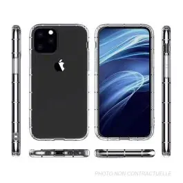 Coque Silicone Renforcé iPhone 11 Pro Transparent Top Vente