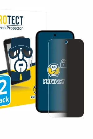 Meilleure Vente 2 Pièces BROTECT Protecteur d'écran Privacy Clear pour Google Pixel 10a (case-friendly)