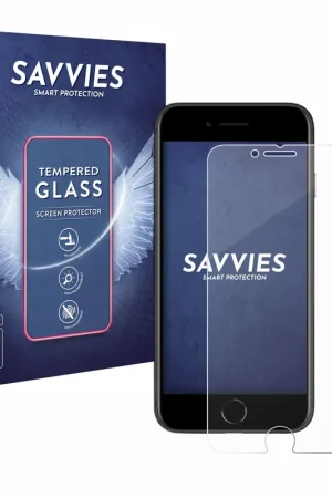 Offre Spéciale 3 Pièces Savvies Clear Protection d'écran en verre trempé pour Apple iPhone SE 2 2020
