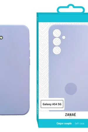 Prix Promo Coque Zanae Color Lilas pour Galaxy A54 5G