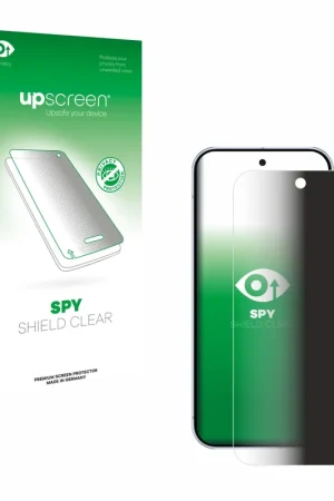 upscreen Spy Shield Clear Premium Film de protection d'écran confidentiel pour Google Pixel 10 Pro Expédition Rapide