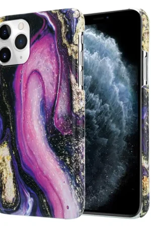 ShieldCase Coque iPhone 12 Pro Galaxy Marble Haute Qualité