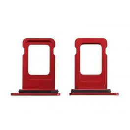 Prix Bas Tiroir SIM iPhone XR Rouge