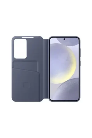 Etui Samsung Galaxy S24 SView Cover Gris Clair Meilleure Vente