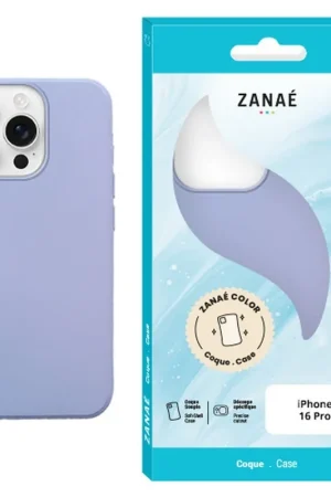 Quantité Limitée Coque Zanae Color Lilas pour iPhone 16 Pro