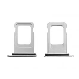 Meilleur Prix Tiroir SIM iPhone XR Argent