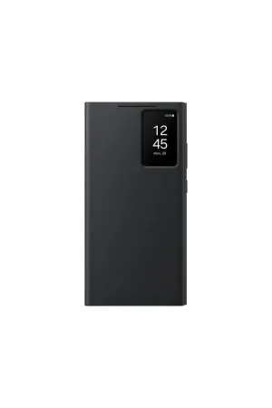 Etui Samsung Galaxy S24Ultra SView Cover Noir Haute Qualité