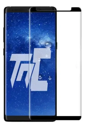 Samsung Galaxy Note 8 - Verre trempé 3D Curved - Noir - TM-Concept® Pas Cher