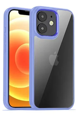 Prix Choc Coverzs Coque iPhone 12 solide bumper matte (bleu)
