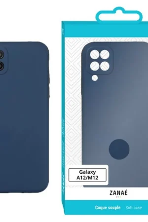 Usine Directe Coque Zanae Color Marine pour Galaxy A12 / M12