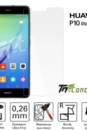 Huawei P10 Lite - Vitre de Protection Standard Premium - TM-Concept® - Verre trempé Super Prix